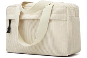 Jiliyote Groß Kosmetiktasche Cord Kulturtasche Gross Damen Kulturbeutel Kord Reise Waschtasche Damen Kosmetikbeutel für Travel Mädchen