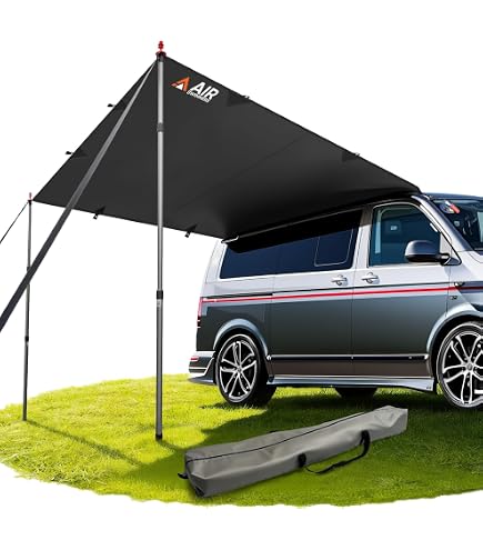 Thule Sun Blocker G2 – Pannello Anteriore Per Camper – 2,4 X 1,7 M – Colore Giallo Senape – 307285 - 3
