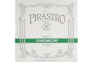 Pirastro 319220 Violine A-Saite mit Chromcor-Stahlkern, mittelgroßer Umschlag, 4/4-Größe
