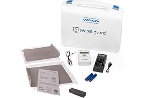 SWEAT GUARD® Hands & Feet Iontophoresis Machine. Home-Use Hyperhidrosis Treatment for Hand & Foot, Stop Excessive Sweating. Iontophoresis Device for Dry Body (Eligible for VAT Reclaim)