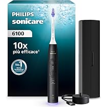 Philips Sonicare 6100, spazzolino elettrico sonico con 2 modalità