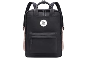 HOMIEE School Backpack Women Men, Lightweight 14 Inch Laptop Backpack Fashion Casual Daypack, School Bag Travel Backpack Anti Theft Rucksack for Women Boys and Girls