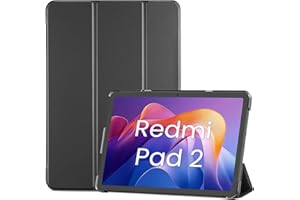 ProCase Funda Compatible con Xiaomi Redmi Pad 2 11" 2025, Smart Cover Carcasa Delgada para Redmi Pad 2 11" 2025 -Negro