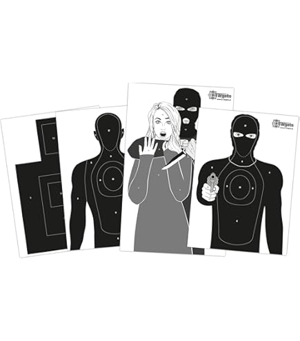 Umarex – Paper Target 14 x 14 cm, 100 st