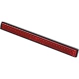 SHIN YO 259-108 ShinYo Rückstrahler 123 x 12,5 mm verschraubt, Unisex, Multipurpose, Ganzjährig, Kunststoff, rot