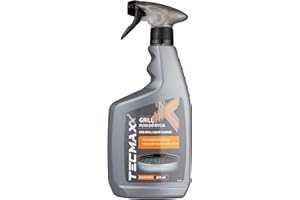 ‎TECMAXX TECMAXX Backofen und Grillreiniger Spray 650ml - Ofenreiniger Backofenreiniger - Grill Reinigung - Backofenspray - Grillrost Reiniger - Grill Reiniger für Gasgrill - Grill Fettspray