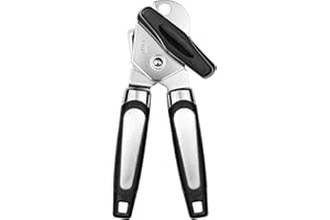 WELLEHOMI Tin Openers Can Opener 3-in-1 Stainless Steel Manual Tin Openers with Non-Slip Handle Can Openers Perfect Kitchen Tool
