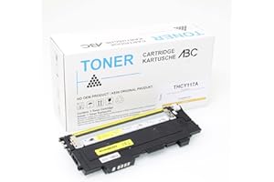 ABC Kompatibler Toner für HP 117A W2072A Gelb für HP Color Laser 150 150a 150nw MFP 178 178nw 178nwg 179 179fnw 179fwg