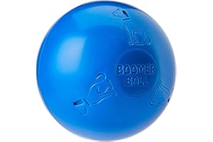 COMPANY OF ANIMALS Boomer Ball – prawie niezniszczalna piłka dla psa, unosi się na wodzie, idealna dla psów ruchliwych i energicznych, wytrzymała i trwała zabawka dla psów (rozmiar 15 cm, różne kolory)