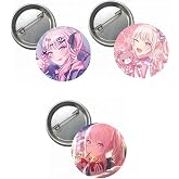 Ms Major Selection Hatsune Miku Pjsekai Project Sekai Colorful Anime Buton Rozet 3 Adet 37Mm Akiyama Mizuki