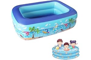 SHENGRUILI Piscina Hinchable Infantil Summer,Piscina Hinchable de Bebés,Piscina Inflable Infantil,Piscina de Agua para Niños,Piscina Inflable Niños para Jardín Interior al Aire Libre