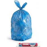 Cook Ekstra Dayanıklı &Ccedil;&ouml;p Torbası, Jumbo Boy, 80 x 110 cm, 7 Yaprak, Mavi