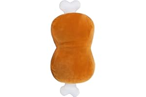 Roffatide Anime One Piece Pavo Pierna Peluche Almohadas Luffy Favorito Muslo de Pollo Regalos de cumpleaños cojín Trasero Suave