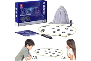 HYDTQCL Gioco Di Scacchi Magnetico, Scacchi Magnetici, Magnetic Chess Game, Scacchi Magnetici Pietre, Gioco Magnetico da Tavolo per Riunioni di Famiglia