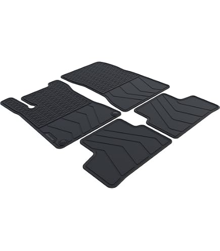 Bottari Set Tappeti Auto Classe GLK | Moquette Su Misura 4 Pezzi | Made In Italy | Fondo Antiscivolo - 2