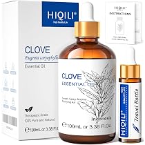 HIQILI 100ML Olio di Chiodi di Garofano per Denti e Gengive ...
