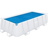 Bestway Polietilen solar branda 380 x 180 cm, Mavi, k&ouml;şeli