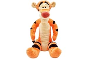 Disney Store Official Tigger Medium Soft Plush Toy, 44cm/17”, Made With Soft-Feel Fabric With Embroidered Details And A Characterful Expression, Suitable For All Ages