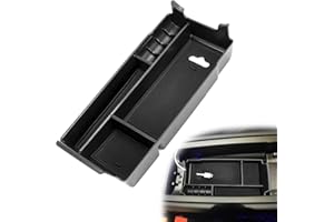 QWORK® Caja de Almacenamiento para Consola Central, Caja de Almacenamiento para Reposabrazos, Compatible con Mercedes Benz Modelos A Clase A/B/CLA/GLA/GLB