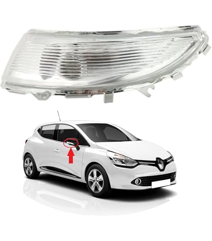 Feu Clignotant Rétroviseur Droit Repiauto Clio 4 2012-2019 - Blanc