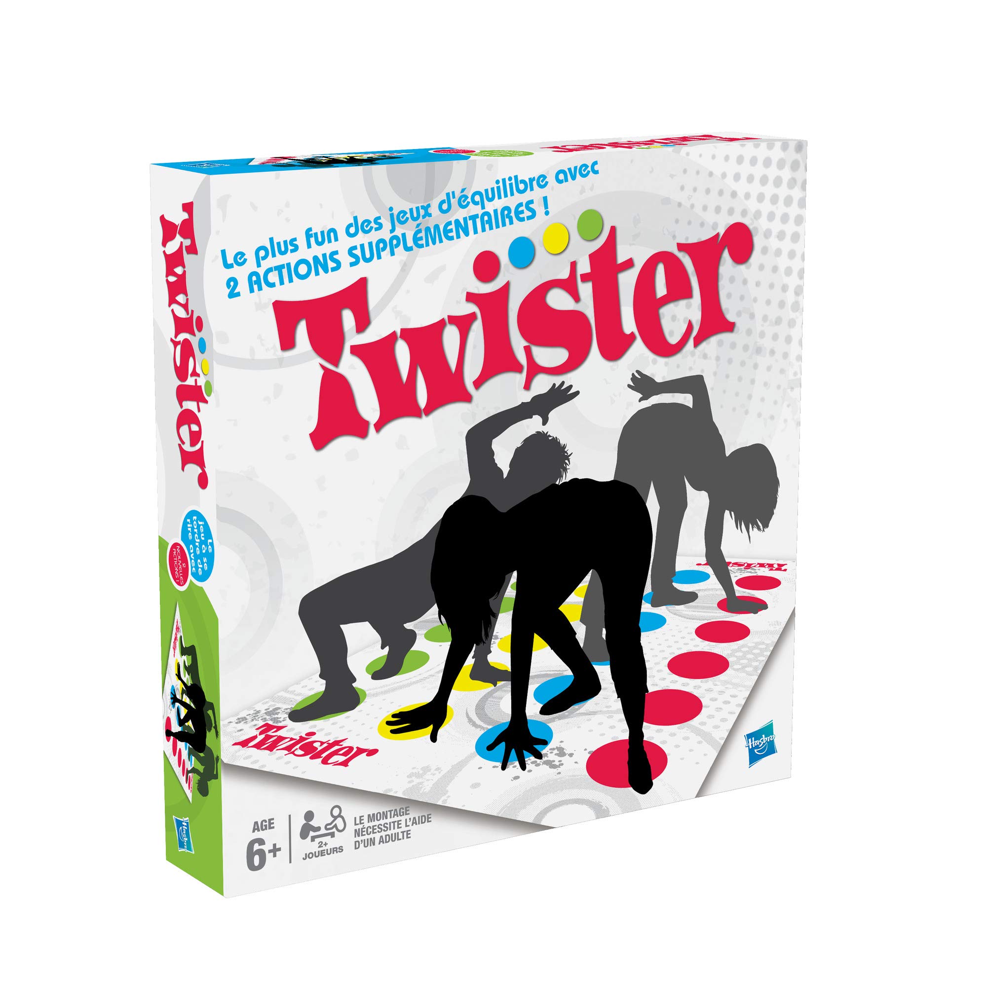 Twister - Juego de Equilibrio Divertido, versión Francesa - Imagen 3
