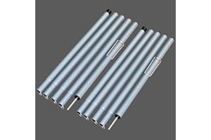 HipierFx Telescopic Tarp Poles set of 2 Camping Tent Poles for Awning Sun Shade Sail Pole Adjustable Canopy Poles
