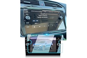 BIXUAN 8" Verre Trempé compatible avec VW Tiguan 2 /B8 Passat Variant/Golf Mk7 /Arteon/T-Roc/GTE Allspace 2017-2022 Protection écran,HD Transparent GPS Navigateur Film, 9H Accessoires