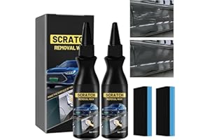 LAMVPINY 2PC Efface Rayure Profonde Voiture, Efface Rayure Voiture, Car Scratch Remover,Modèle Crème de réparation de Rayures de Voiture, Efface Rayures Anti-Rayures Pâte Réparation