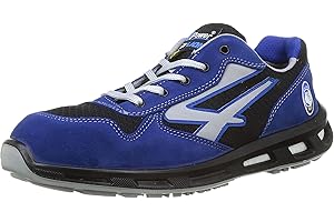 U-Power Red Lion zapatos de seguridad unisex ligeros flexibles antipinchazos con inserto Infinergy puntera - aluminio Grey & Green