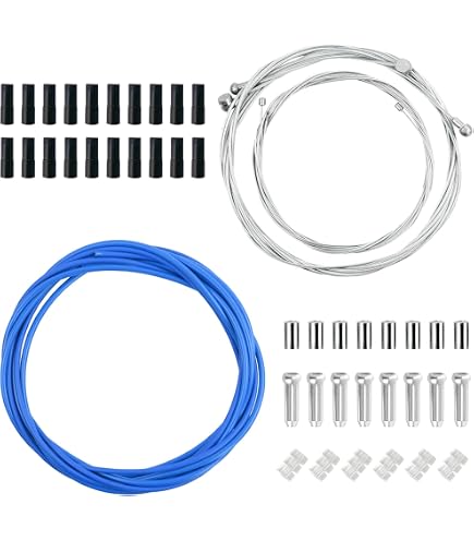 capgo Guaina di Cavo di Freno - Blue Line | 5mm | PTFE - blu | 3000mm