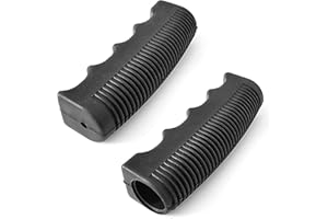 cyclingcolors poignée vélo Ville 22mm 110mm antidérapante Ergonomique Cycle VTT VTC Route (Noir)