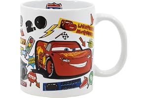 325 ml keramisk mugg i presentförpackning från bilar - Disney