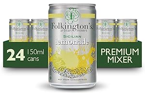 FOLKINGTON'S Folkingtons Sicilian Clear Lemonade Mini Cans - 3x8x150ml