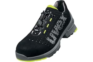 Uvex 1 S1-Arbeitsschuhe - Sicherheitsschuhe für Damen/Herren - Lime/Schwarz
