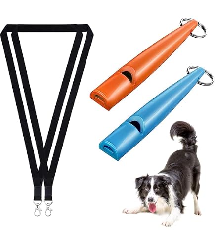 Fischietto Ultrasuoni Per Cani 2 Pezzi – Regolabile E Silenzioso Per Addestramento E Richiamo