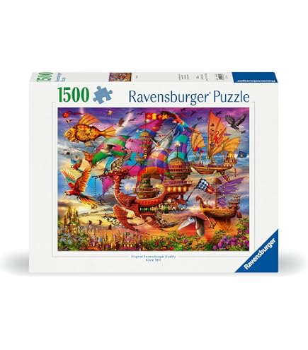 Ravensburger - Puzzle Adulte - Puzzle 1500 pièces - Cottage de Campagne - Adultes et Enfants à partir de 14 Ans - Puzzle de qualité supérieure - 12000700