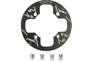 UPANBIKE Protection de chaîne pour vélo de Montagne 104 BCD en Alliage D'aluminium Couverture De Protecteur pour Vélo pignons de chaîne 32~34T 36~38T 40~42T