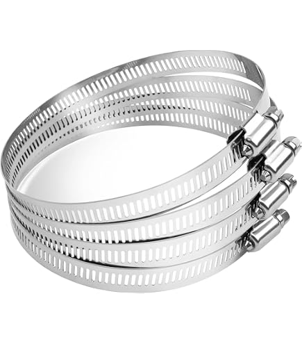 CAN-Lite 08-350-400 Flangia Per Ventilazione Diametro 100 Mm - Raccordo Per Condotti E Filtri CAN, Interna 100mm, Esterna 104mm