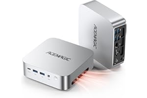 ACEMAGICIAN K1 Mini PC, AMD Ryzen 3 4300U (Fino a 3,7 GHz), 16 GB DDR4 512 GB SSD Mini Desktop Computer, Scheda grafica AMD Radeon, 4K@60Hz Triplo Display DP+HDMI+USB-C, Win11 Pro, WiFi 5, BT4.2