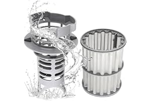 GisWell Mikrofilter Fein Sieb, Feines Sieb Filter Sieb Mikrofilter Premium Kompatibel mit Bosch Siemens Neff Constructa Küppersbusch Geschirrspüler Ersatzteile 645038 AP4339631