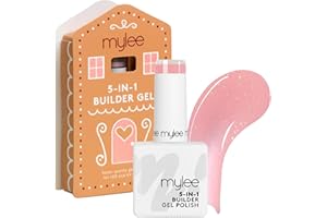 Mylee Gel Nail Polish Builder Gel 15ml [Gumdrops] - Bake Me Happy Collection - UV/LED Soak-Off Nail Art Manicure Pedicure for Professional, Salon & Home Use, Long Lasting [Christmas 2025]