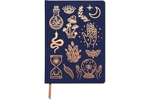 DesignWorks Ink MYSTIC ICONS - JUMBO VEGAN SUEDE JOURNAL