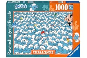 Ravensburger Puzzle 17291 - Schlümpfe Challenge - 1000 Teile Schlümpfe Puzzle für Erwachsene und Kinder ab 14 Jahren