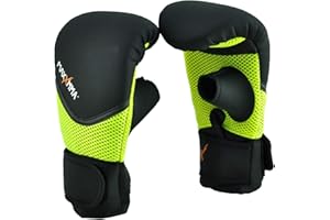 MaxxMMA Neoprene Washable Heavy Bag Gloves - Boxing Punching Training