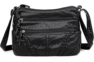 FANDARE Moda Bolso Bandolera Mujer Bolso Movil Mujer Bolso de Hombro Bolso de mano de mujer Cruzado de Cuero PU Bolso de mensajero Bolso Movil Crossbody Bag