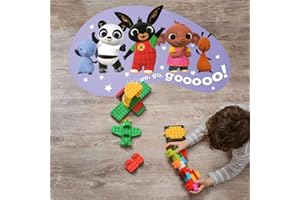 KINA B_TA0013 Tappeto Adesivo Calpestabile Lavabile Bing Cartoon Flop Pando Sula Decorazione Cameretta Bambino Adesivi Murali