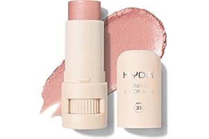 KYDA Mineral Color Balm, SPF 35, Creamy Blendable Color für Lippen und Wangen, aufbaubarer Schimmer, leichte Formel, Mehrzweck-Makeup-Stick, BLUSH