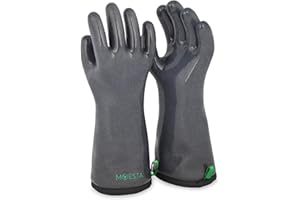 MOESTA-BBQ 20162 HeatPro Hitzehandschuhe - Ofen-Grillhandschuh Silikon - 350° Celsius hitzebeständig, waschbar - M 8 TM Edition