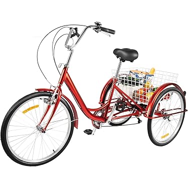 Bicicleta Mujer Bicicleta Holandesa De Paseo 26 Pulgadas, Negro, Con  Cesta Y Portaequipajes Bicicleta Mujer Paseo