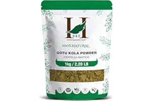 H&C HERBAL INGREDIENTS EXPERT H&C 100% naturalny proszek Gotu Kola (Centella Asiatica) - 1 kg